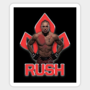 George St-Pierre Rush Sticker